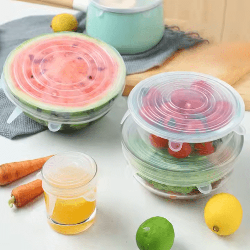 EcoSeal Reusable Lids (Set of 6) - Tidy Homes